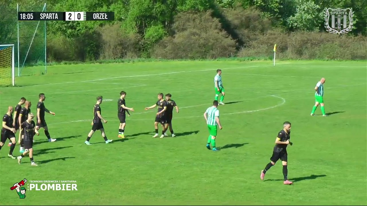 Skrót: Plombier Sparta Osobnica 5:0 Orzeł Faliszówka / 27.04.2025