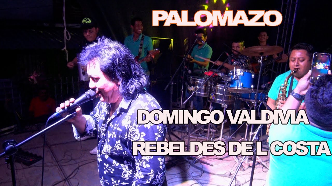PALOMAZO DOMINGO VALDIVIA CON REBELDES DE LA COSTA