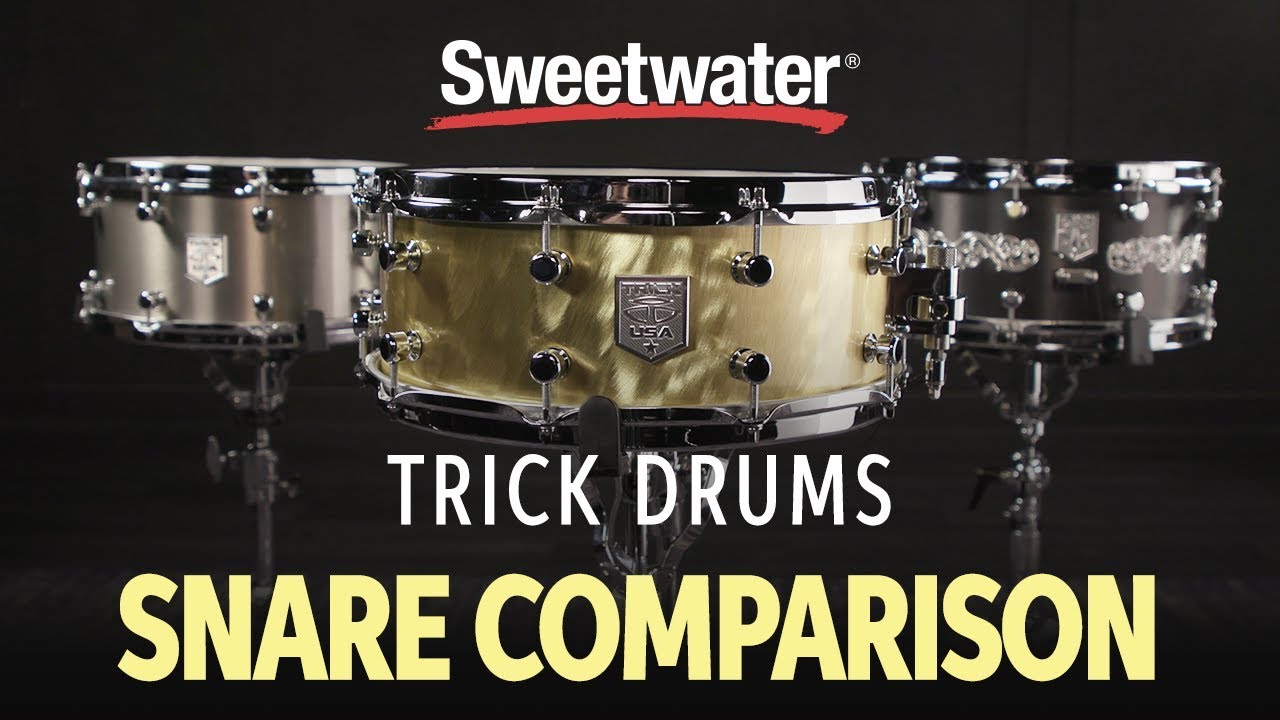 Trick Drums Snare Drum Comparison