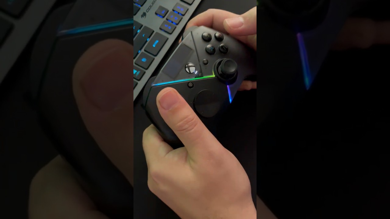 🎮 ASUS ROG Raikiri Pro in action #asus #rog #shorts