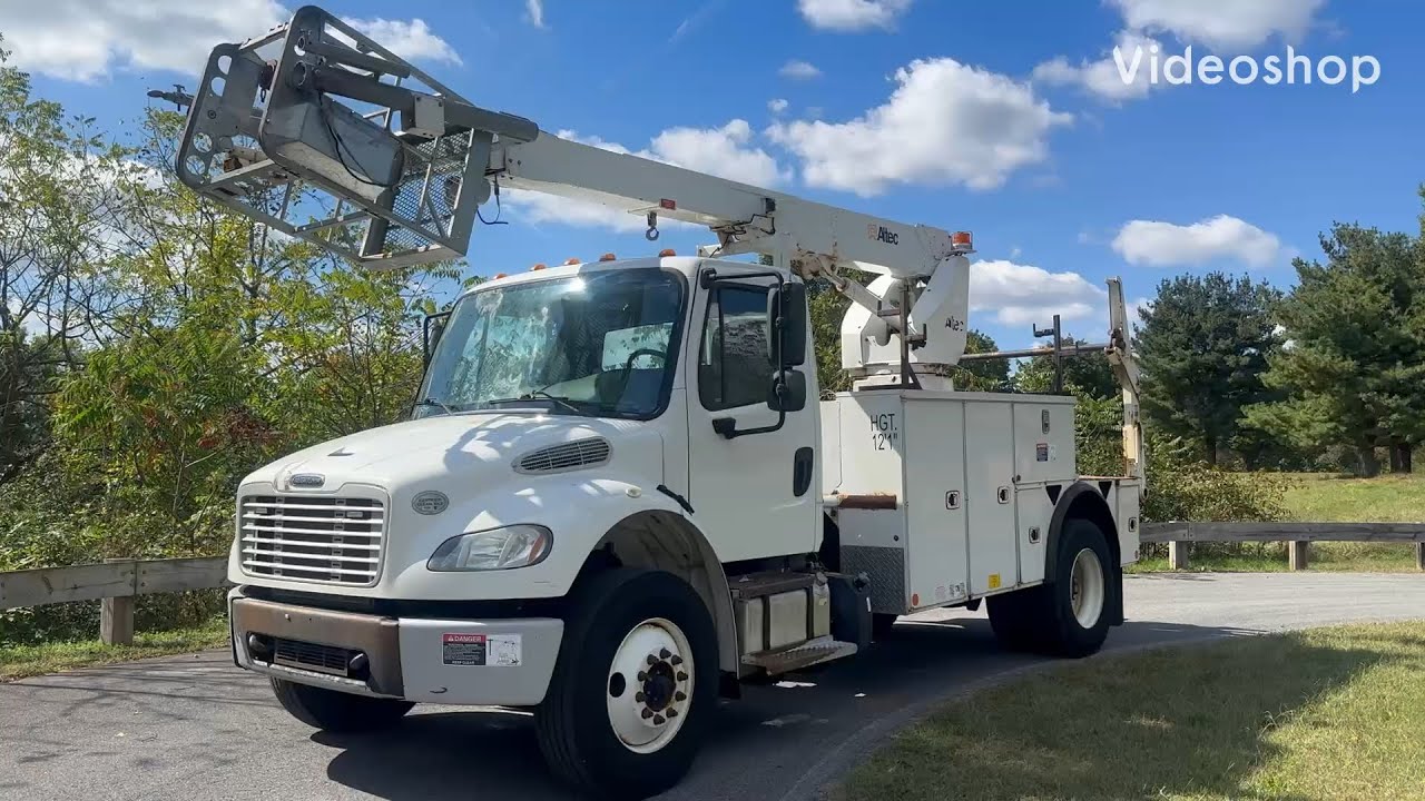 2019 Freightliner M2 106 Bucket Truck w/ Altec T40P 45ft Cable Placer
