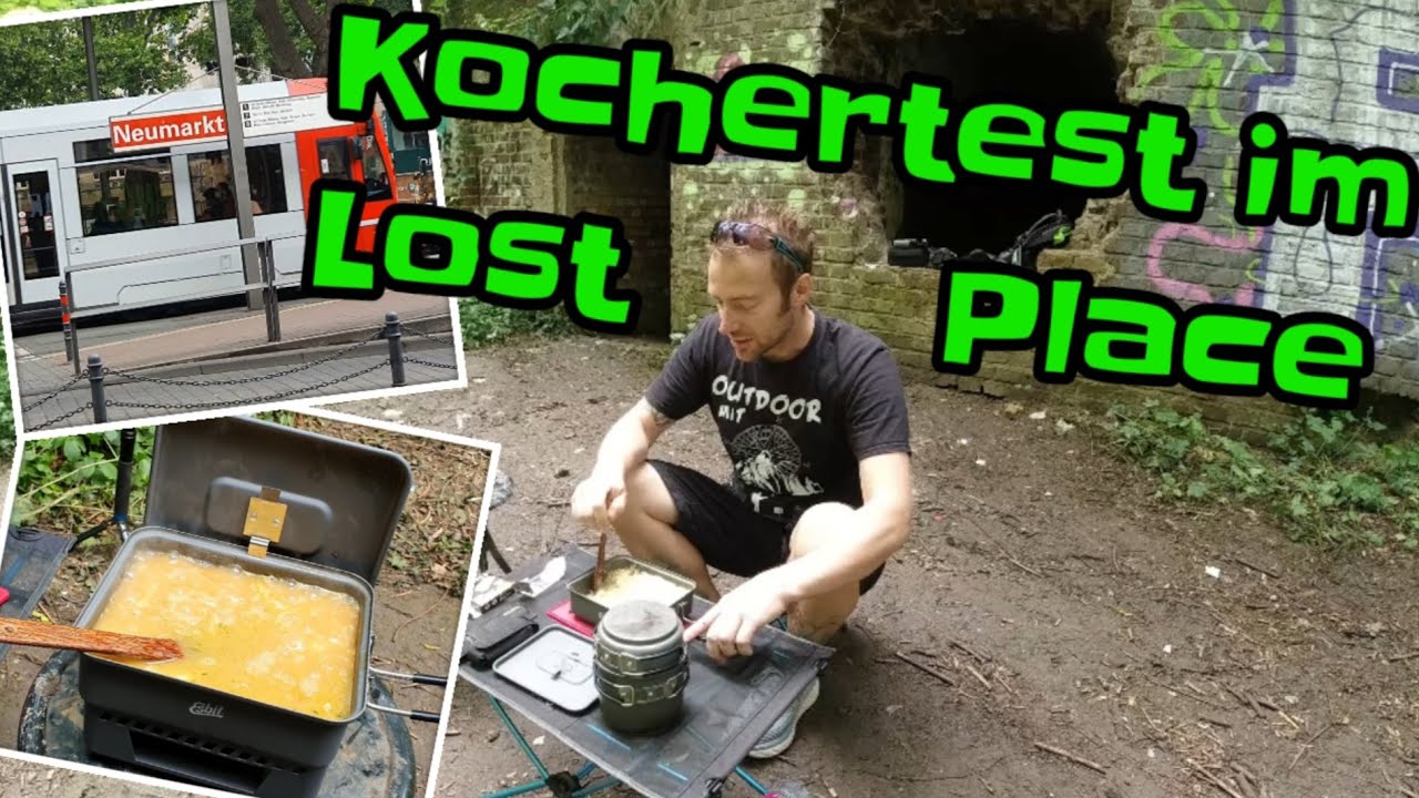 Kurze Wanderung durch Köln mit Kochertest in vergessenem Ort