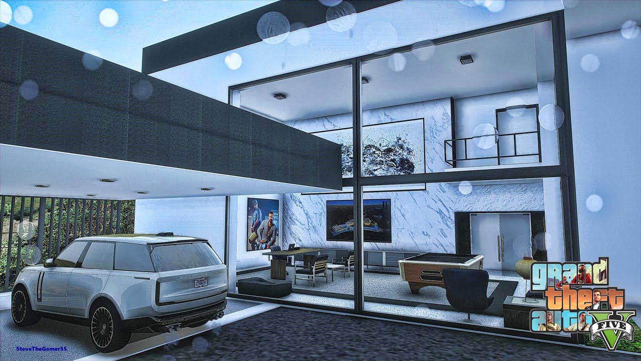 Millionaire's New Mansion in GTA 5|  Let's Go to Work| GTA 5 Mods| 4K