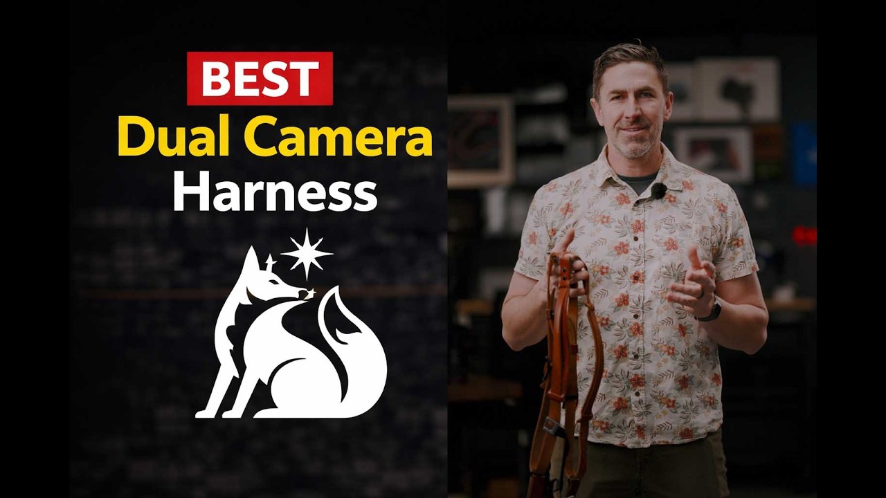 Best Dual Camera Harness for Photographers | Clever Supply Co Anchor System