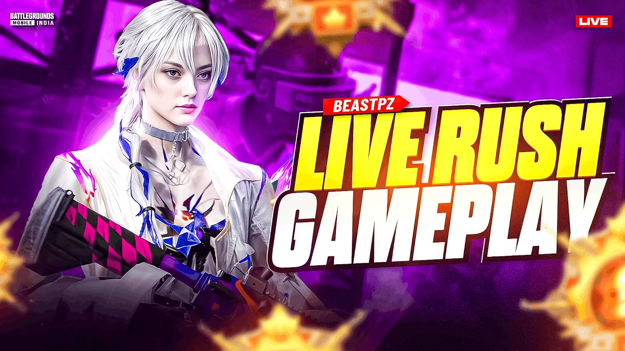 BGMI LIVE! FULL BOOM BAAM GAMEPLAY! BEASTPZ LIVE!