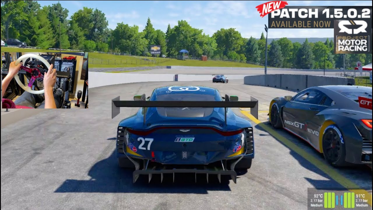 Project Motor Racing ONLINE - MASSIVE Patch 1.5.0.2 Fixes FFB & Tire Physics