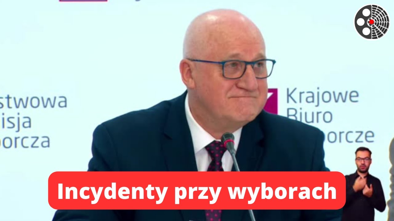Wybory 2023: PKW - Incydenty przy wyborach