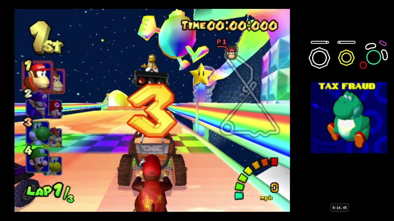 Mario Kart Double Dash - Perfect Special Cup 150cc [Donkey Kong/Diddy Kong]