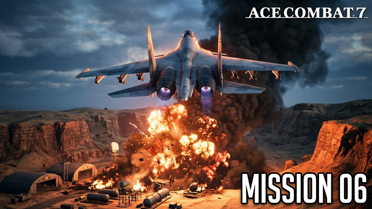Ace Combat 7 | Missão 6 | Long Day