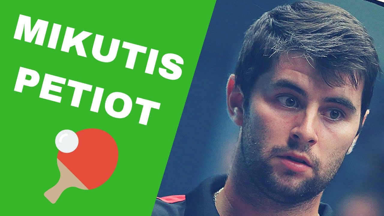 MIKUTIS Tomas (Defense) - PETIOT Jeremy 1/2 BELGIUM CUP 2018 2019 TABLE TENNIS