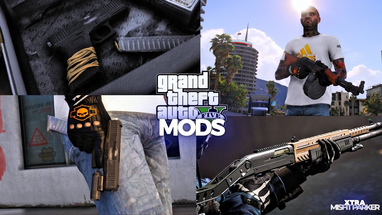 ЛУЧШИЙ способ ЗАМЕНИТЬ оружие в GTA 5 2025 | Как установить Easy Mod Folder (EMF) | Моды GTA 5 2025