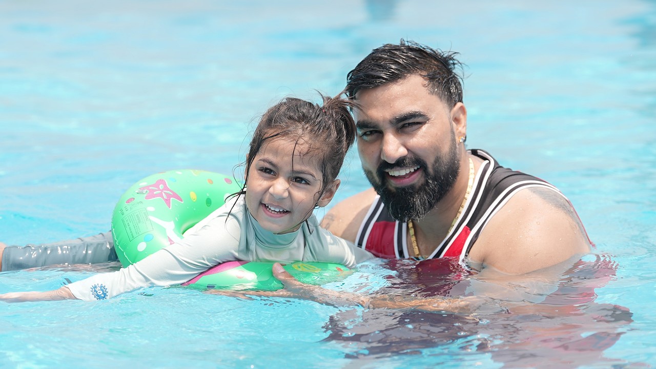 Ayaan Ne Sikhi Swimming