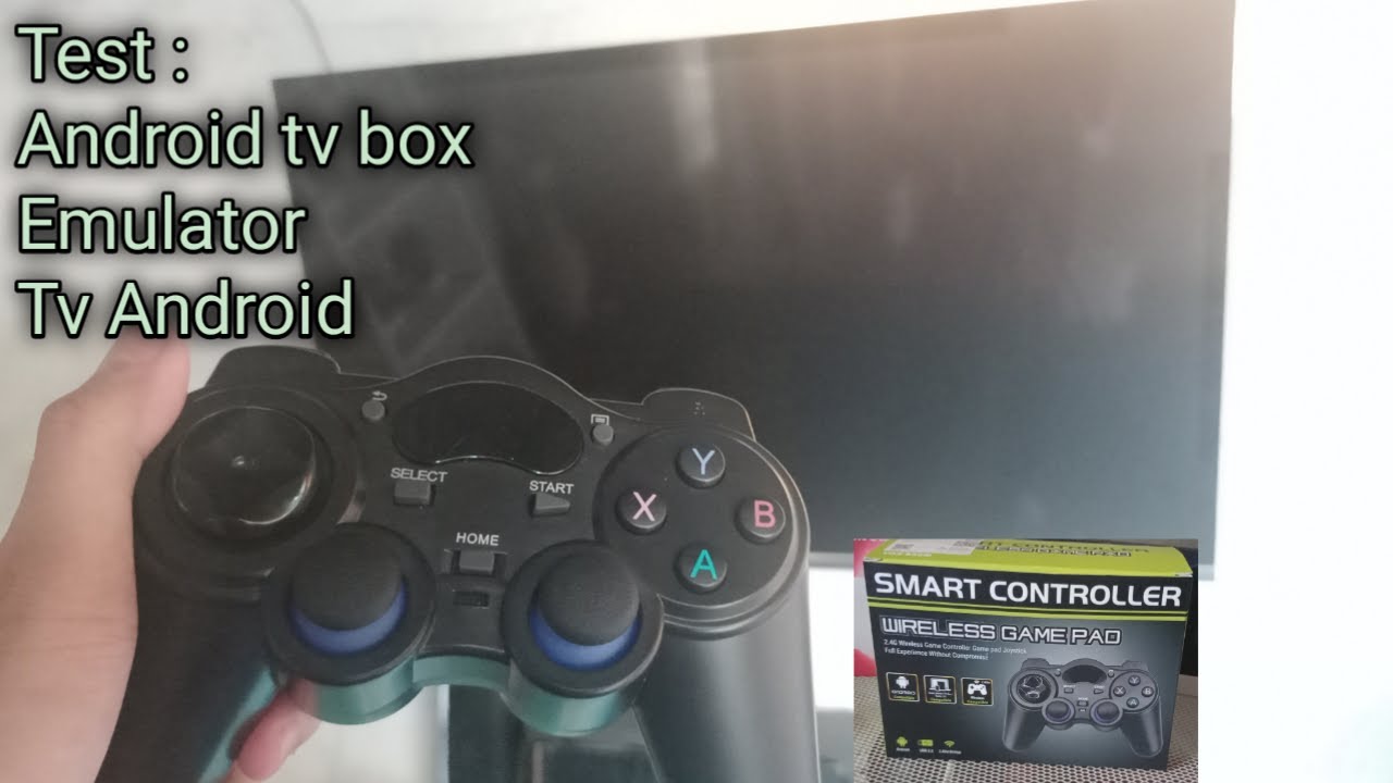 Gamepad wireless 2.4Ghz Review dan Test penggunaan
