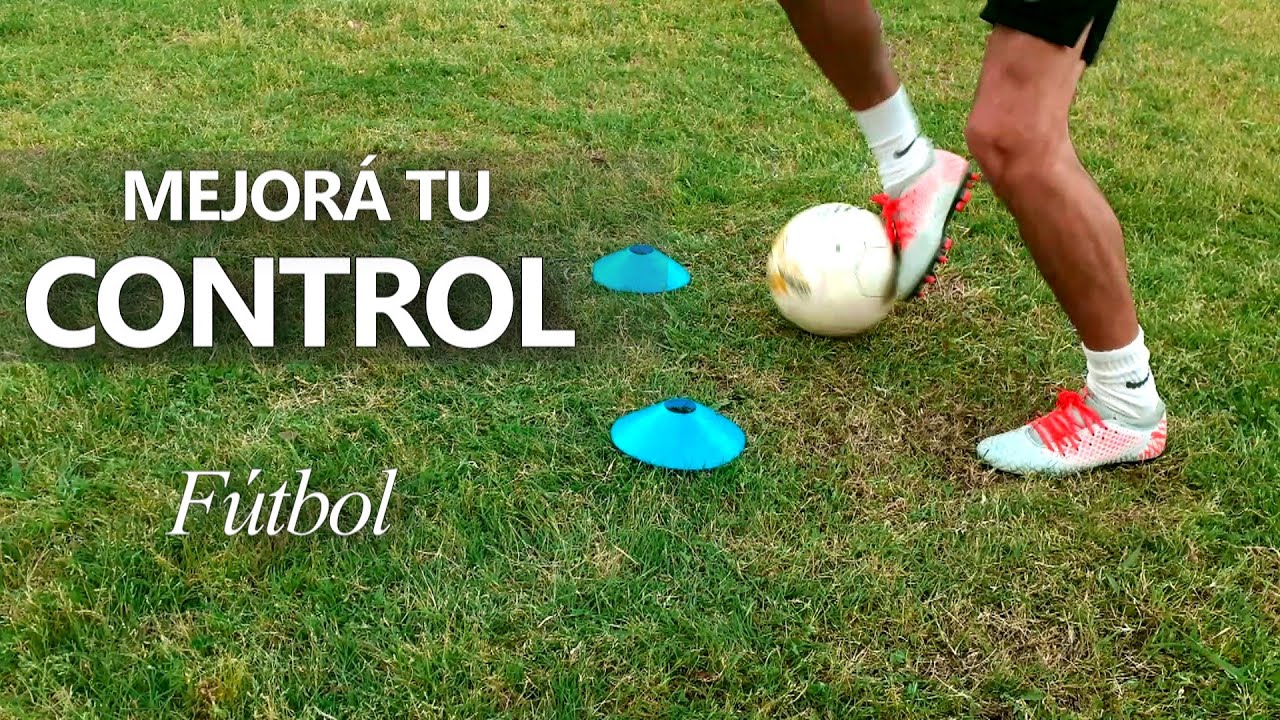 Mejora tu CONTROL DEL BALÓN | 3 ejercicios que te ayudaran con el dominio en espacios reducidos