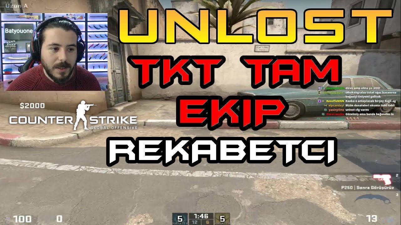UNLOST CS GO REKABET&Ccedil;İ DUST 2 TKT TAM EKİP LAST GAME (28.11.2017)