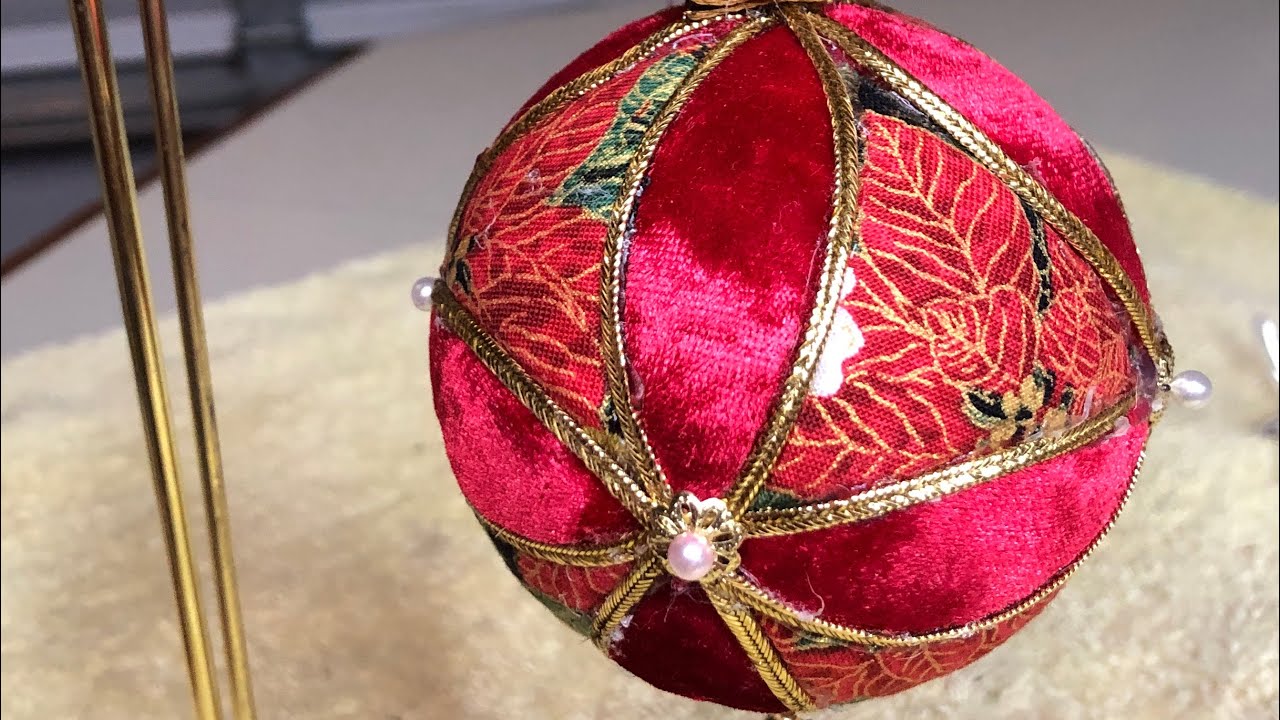 Kimekomi No Sew Holiday Ornament