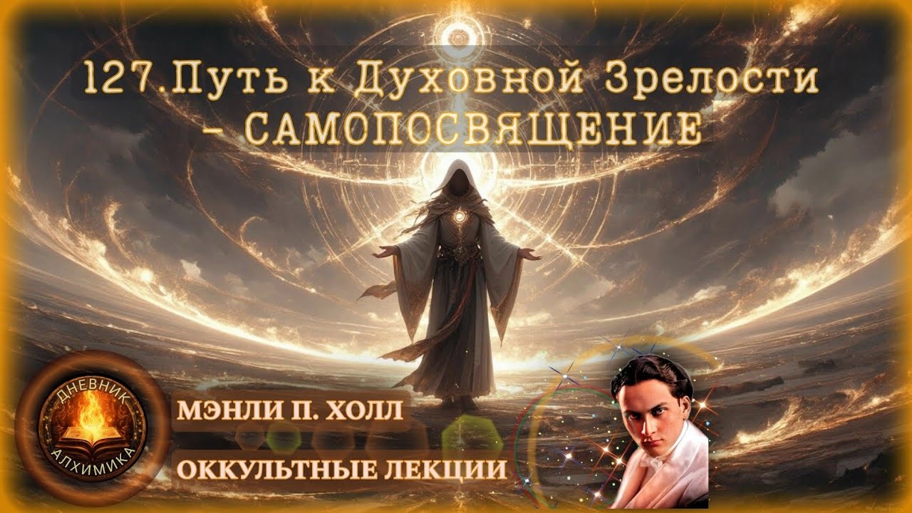 127. Власть Бессознательного Ритуала Посвящения — ПУТЬ К ДУХОВНОЙ ЗРЕЛОСТИ / ЛЕКЦИЯ / Мэнли П. Холл