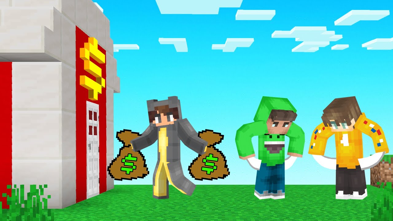 We Became BILLIONAIRES In Minecraft!