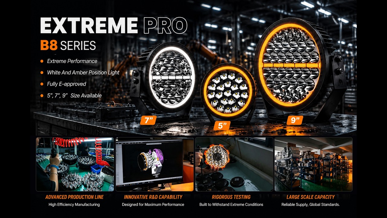 Reliable Partner for High-Performance LED Work Lights