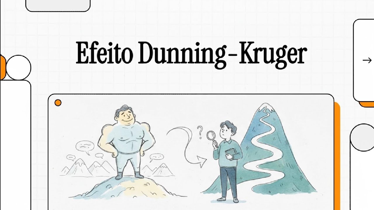 Efeito Dunning-Kruger: O Paradoxo do Conhecimento #psicologia #aulatech2026 