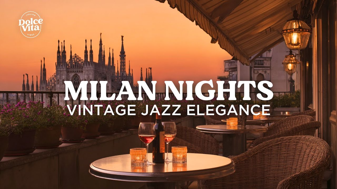 Aperitif in Milan | Italian Jazz & Bar Lounge | Vintage Collection for Elegant Nights