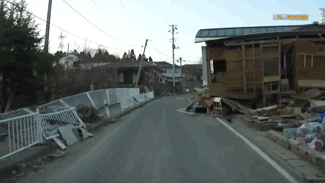 津波被害　南三陸町歌津馬場