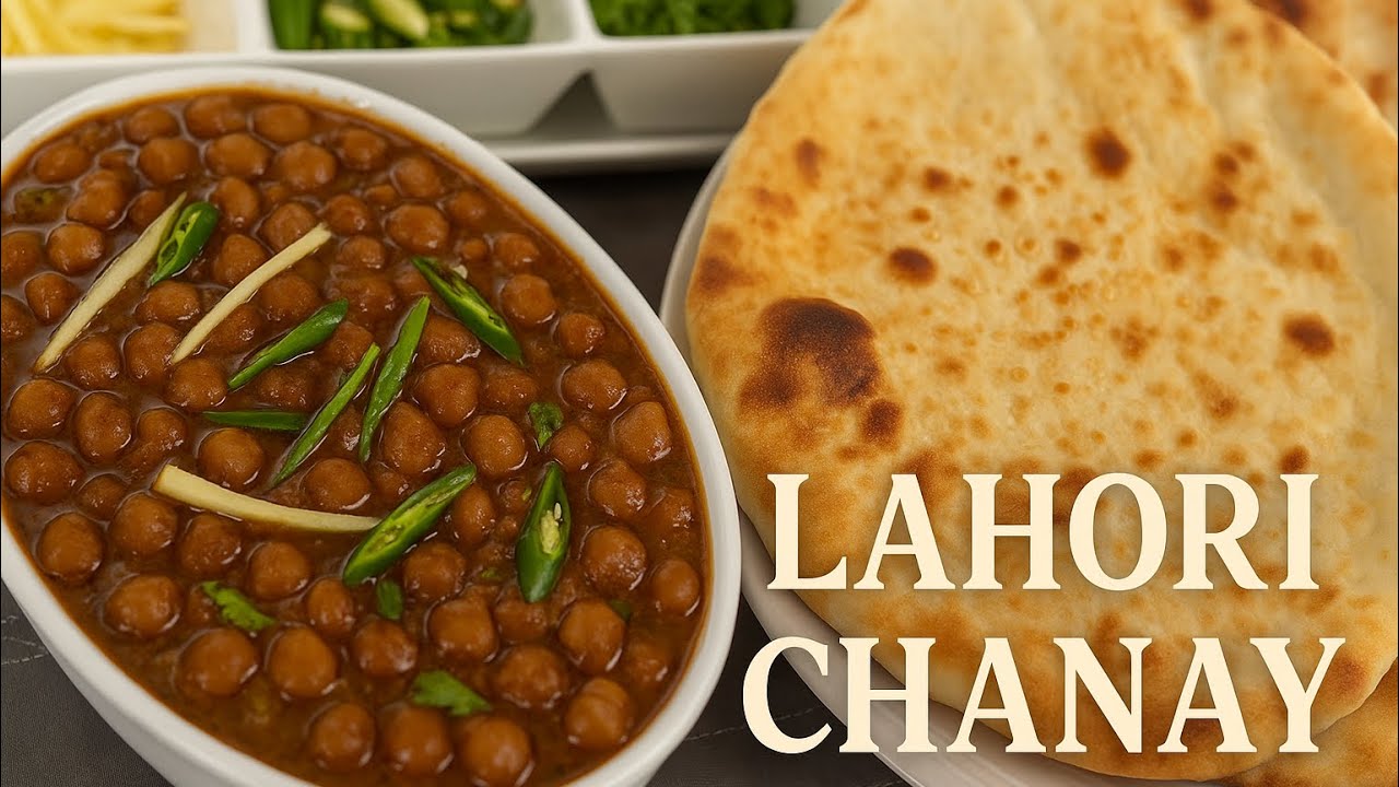 Lahori Chana Recipe With Tandoor-Style Naan| The Perfect Spicy Chickpeas Dish