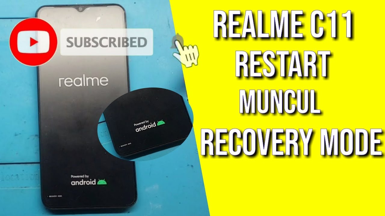 Solusi realme c11 muncul recovery mode