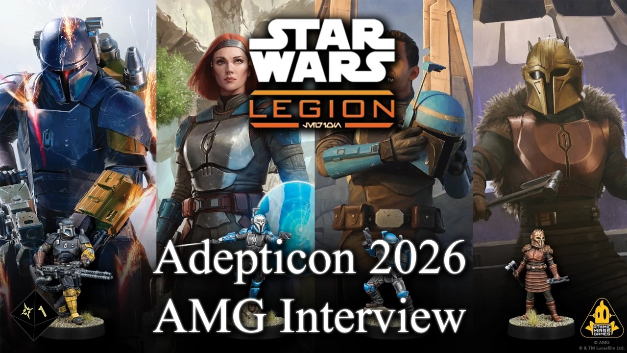 Интервью с представителями Atomic Mass Games и анонсами Adepticon 2026