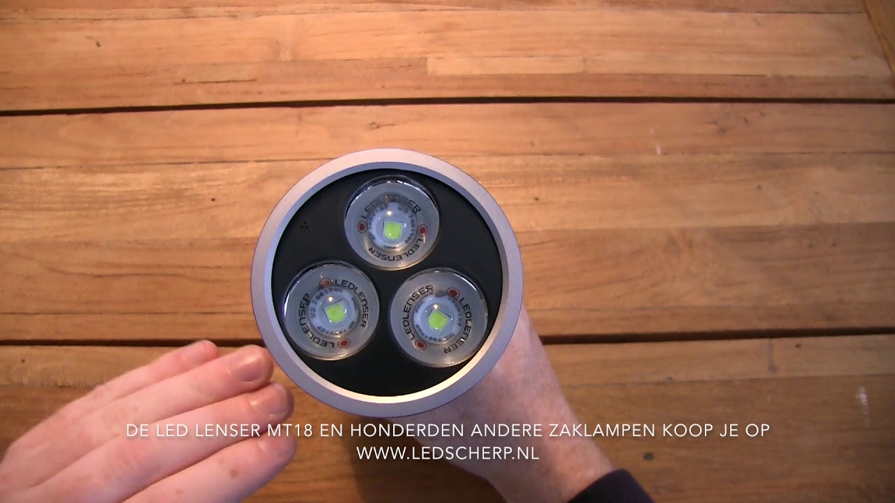 Led Lenser MT18 review - ledscherp.nl [NL/BE]