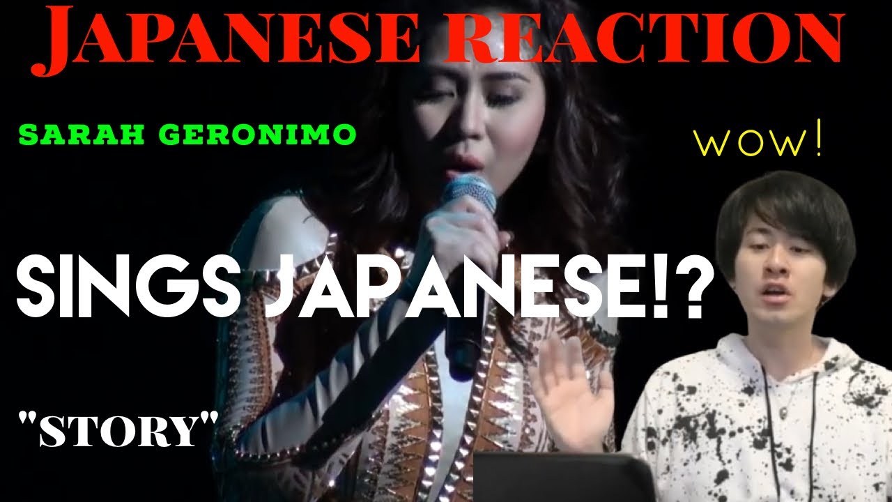 Japanese Reacts to Sarah Geronimo 
