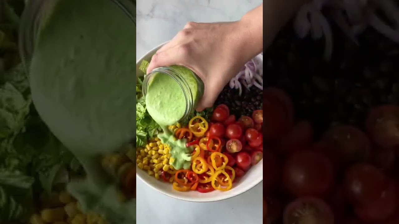 How to Make Southwest Chicken Salad! | Easy Healthy Salad Recipe