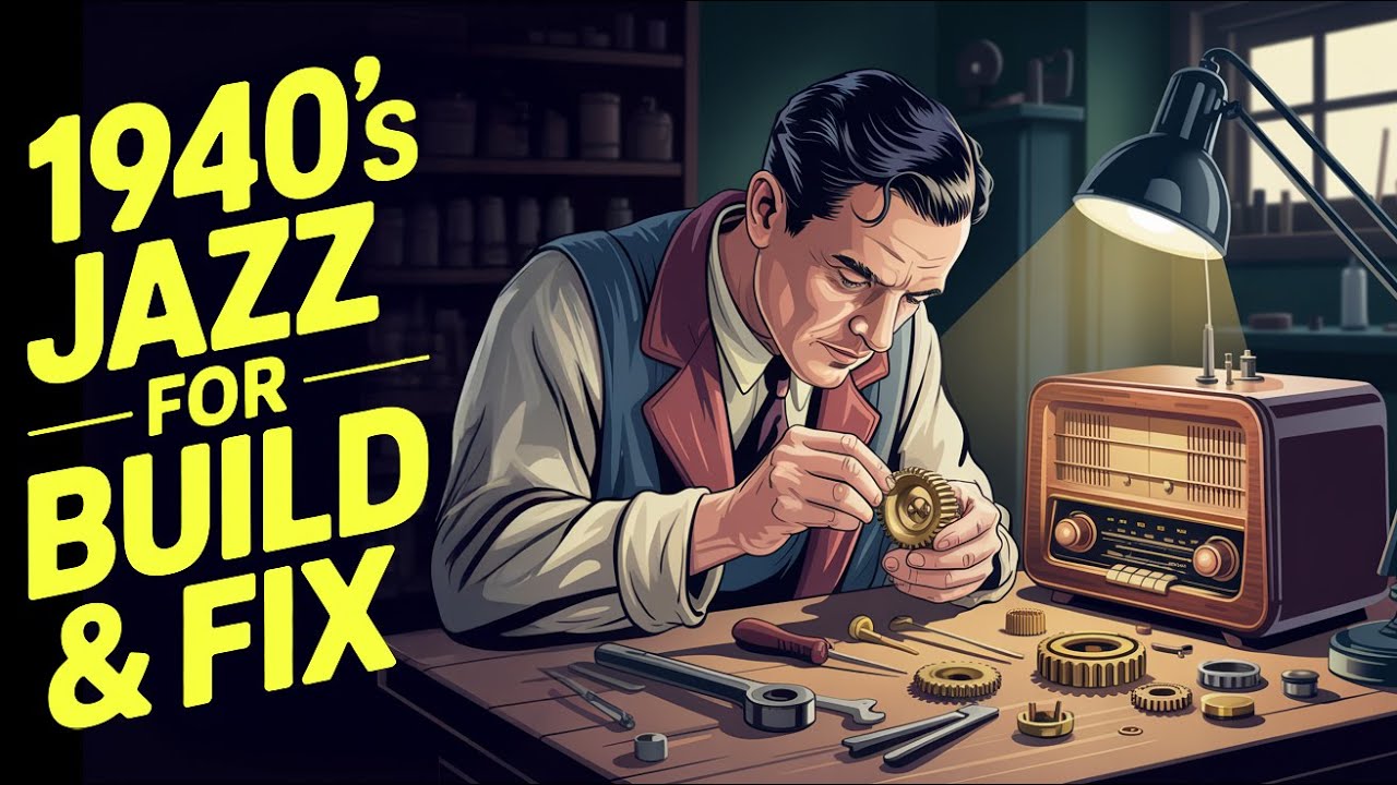 1940's Jazz For Build & Fix – Vintage 1940's Ambience