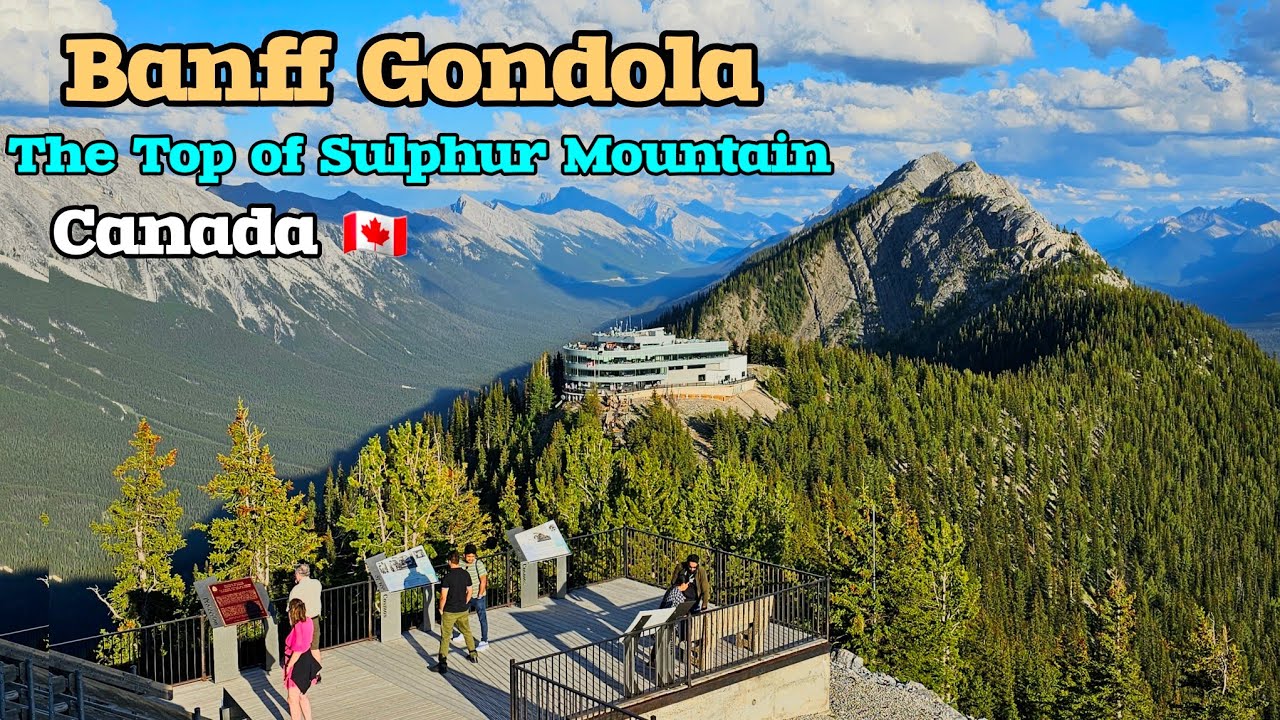 Banff Gondola - Place to visit in Banff National Park Alberta Canada #canada #Alberta #banff
