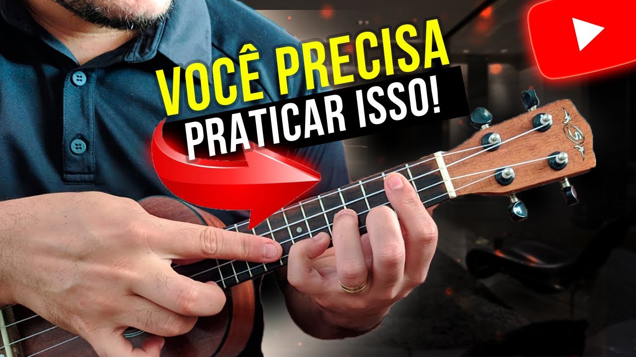 4 EXERCÍCIOS que todo INICIANTE NO UKULELE precisa PRATICAR no dia a dia