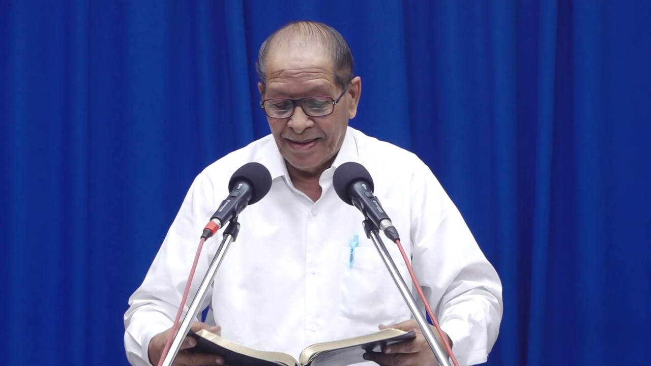 MAIN MESSAGE BRO. TIMOTHY (GOD SERVANT, HEBRON) ON 01 MAR 2020 HEBRON, HYD