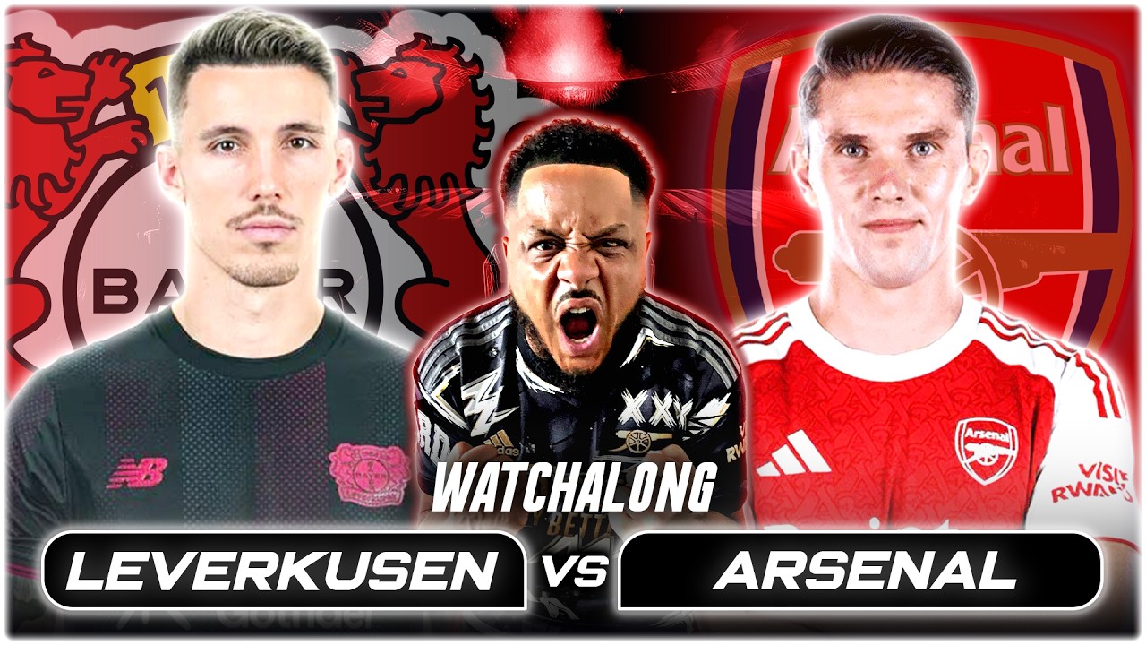 Bayer Leverkusen 1-1 Arsenal LIVE UEFA Champions League Round Of 16 1st Leg Watchalong W/ Troopz