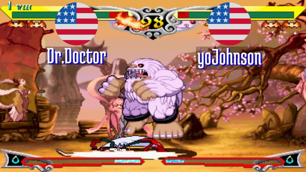 FT5 @vsavj: Dr.Doctor (US) vs yoJohnson (US) [Vampire Savior vsav Fightcade] Jan 15