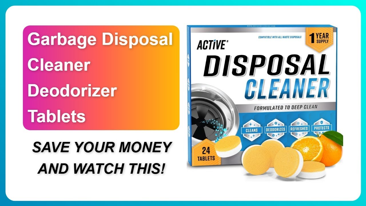 REVIEW (2026): Garbage Disposal Cleaner Deodorizer Tablets | SAVE YOUR MONEY AND WATCH THIS!