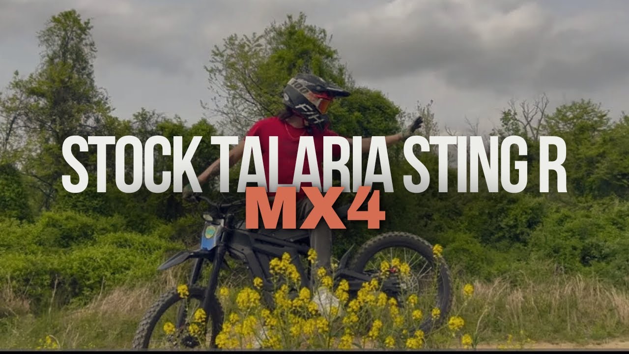 STOCK TALARIA STING R MX4 RIPS!!! #Vlog 32