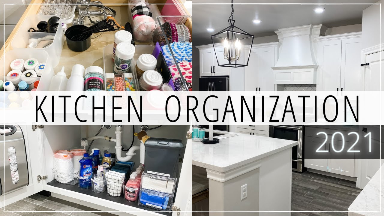 MODERN KITCHEN ORGANIZATION IDEAS | UNDER KITCHEN SINK ORGANIZATION | BUDGET ORGANIZATION 2021