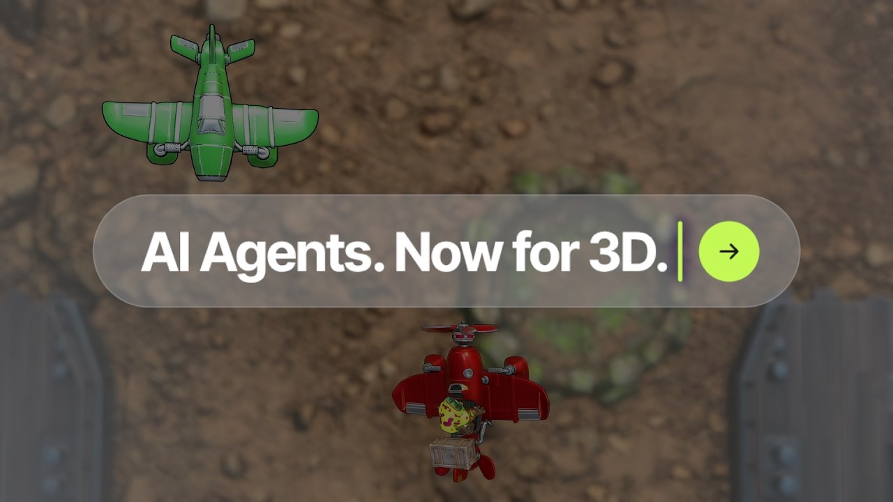 Introducing Meshy 3D Agent: The World's First AI Agent for 3D Creation 🚀