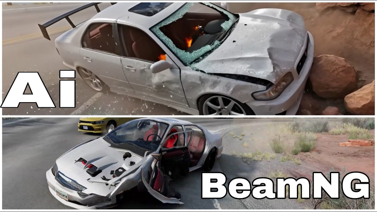 THE BEAMNG.DRIVE VS AI CRASHES #19