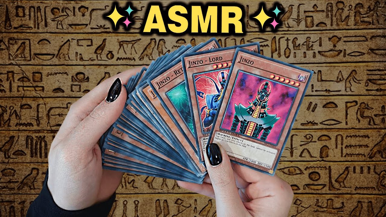 ASMR Reading Yu-Gi-Oh! Machine Cards Until You Fall Asleep ✨