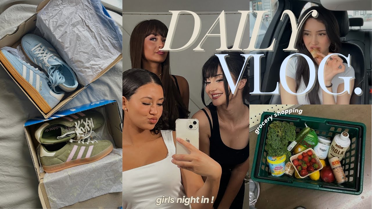 A DAY IN MY LIFE 🧸 | giving myself a haircut + my lip filler + story time + girls night in