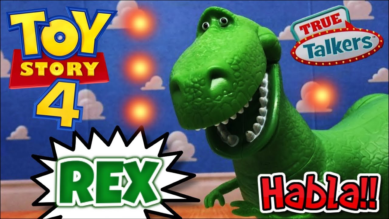 Juguete de REX que HABLA - TOY STORY 4 (True Talkers) Mattel 2019 (Review/Reseña)
