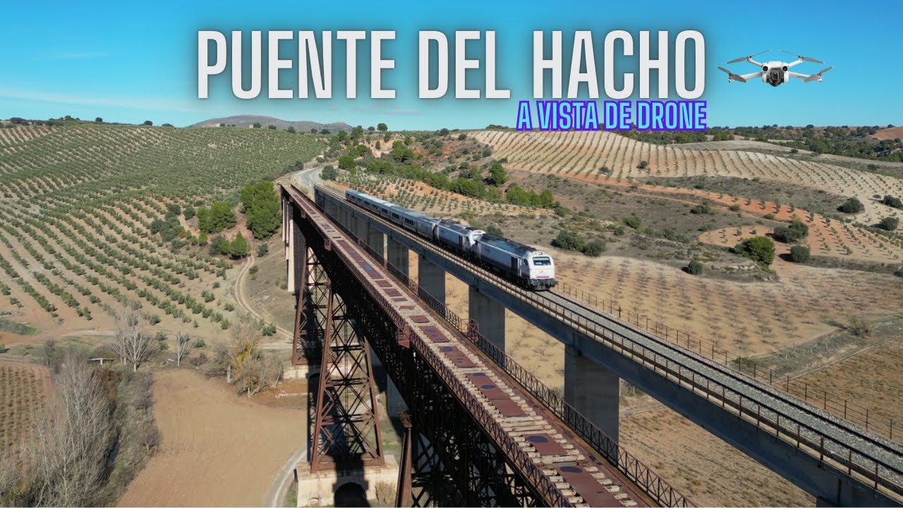 ✅El PUENTE del HACHO a vista de DRONE 🚁