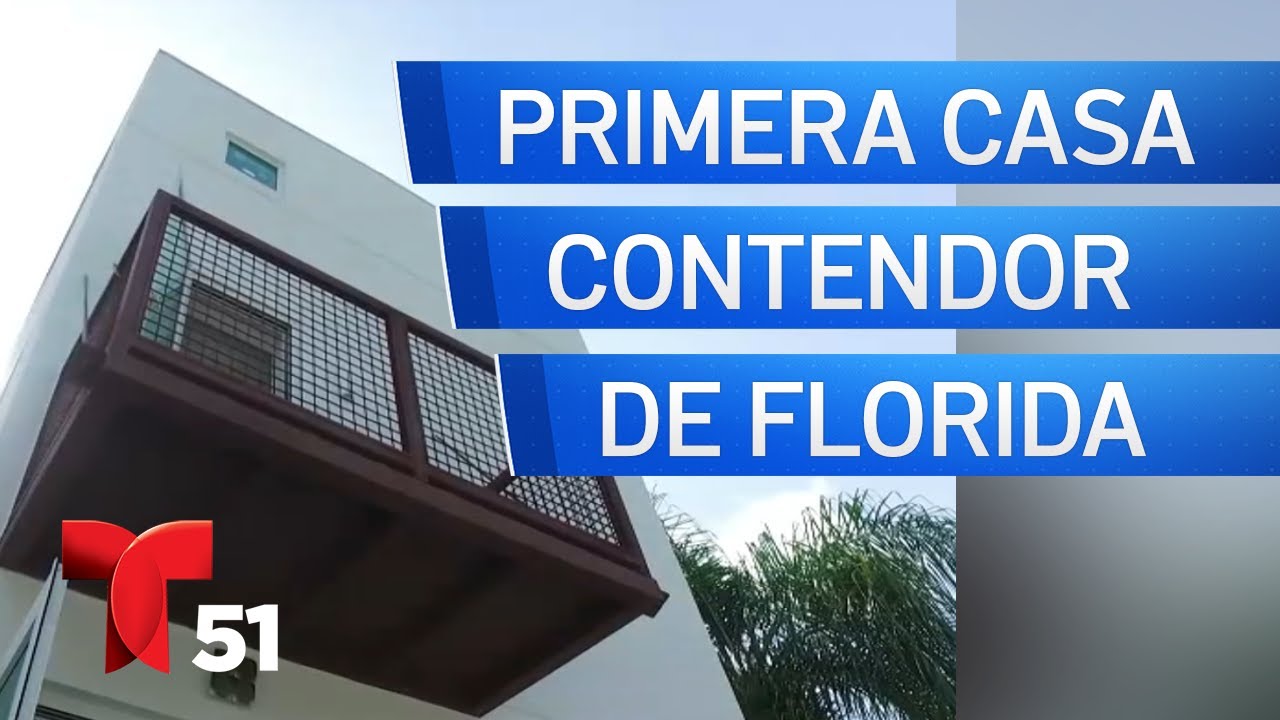 Primera casa contenedor de Florida