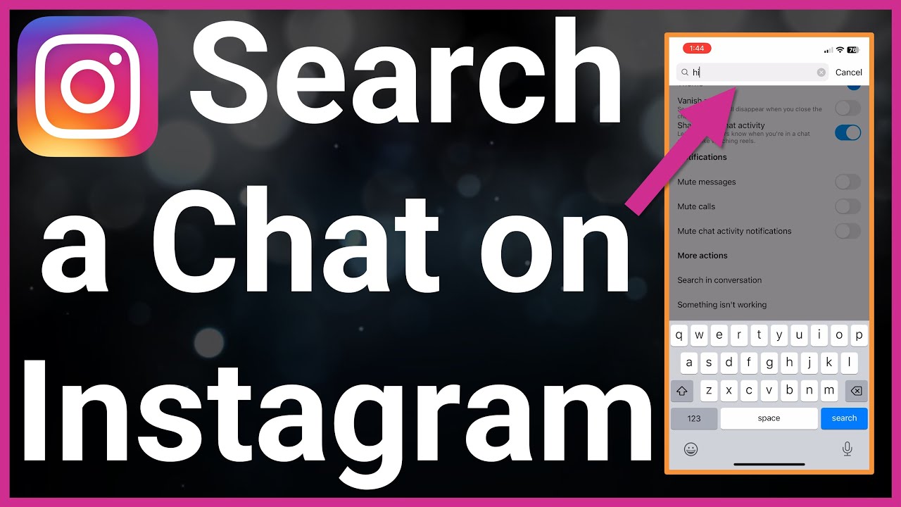 How To Search In An Instagram Conversation