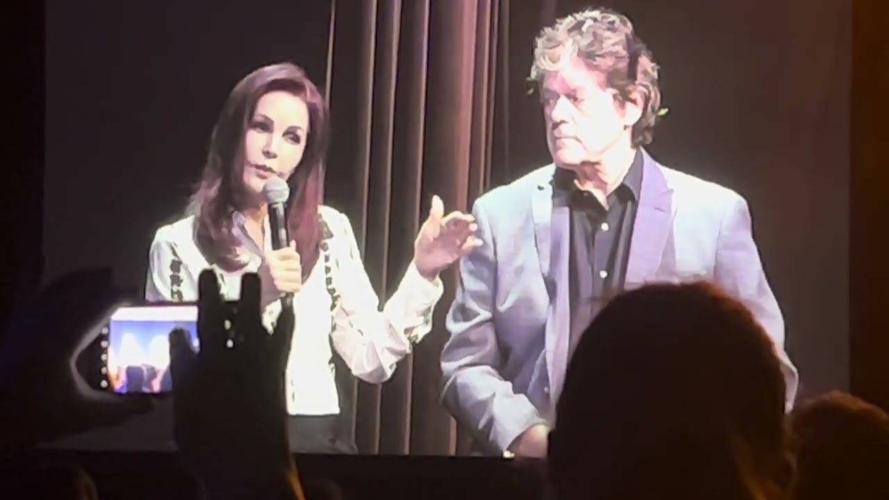 Priscilla w/ Jerry Schilling talking about the Elvis Movie-2022